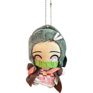 Nezuko Kamado Demon Slayer Plush Tomonui Vol.1 Chain Mascot BanPresto Bandai 6”